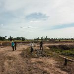 カンボジアの学校建設地24日目
