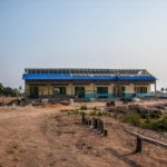 カンボジアの学校建設地93日目の様子