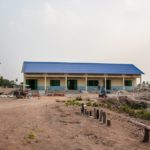 カンボジアの学校建設地100日目の様子