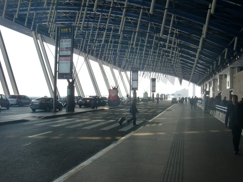 空港の入り口