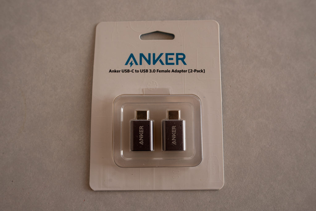 AnkerのUSB-C to USB3.0変換ケーブル
