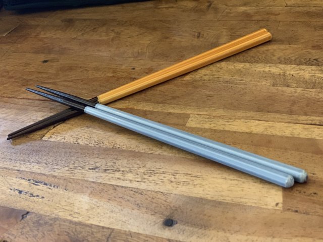二人で買ったおそろいの箸