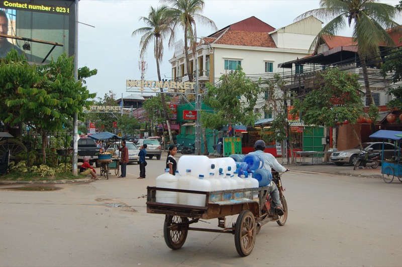 カンボジアの街の様子
