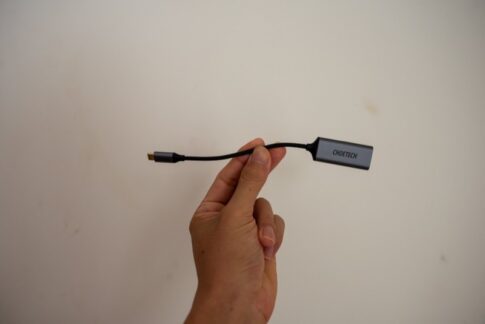 HDMIケーブルをType_cに変換するアダプター