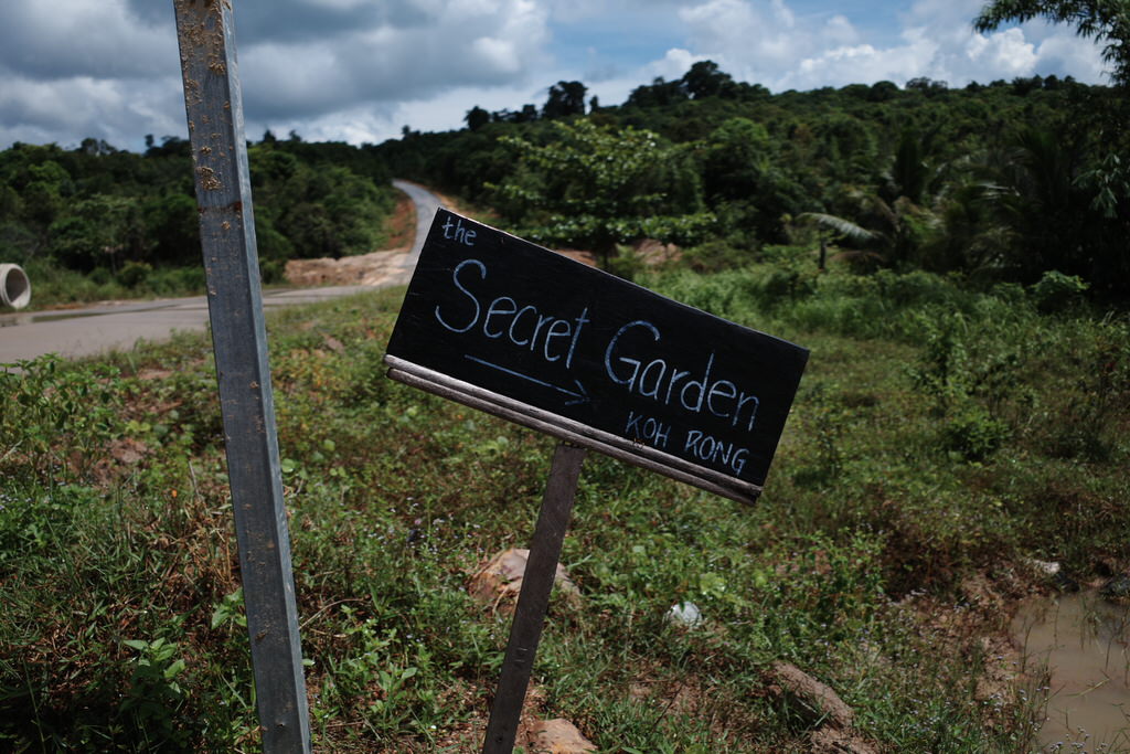 The Secret Gardenの入り口